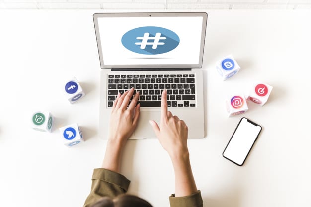 hashtags para redes sociais